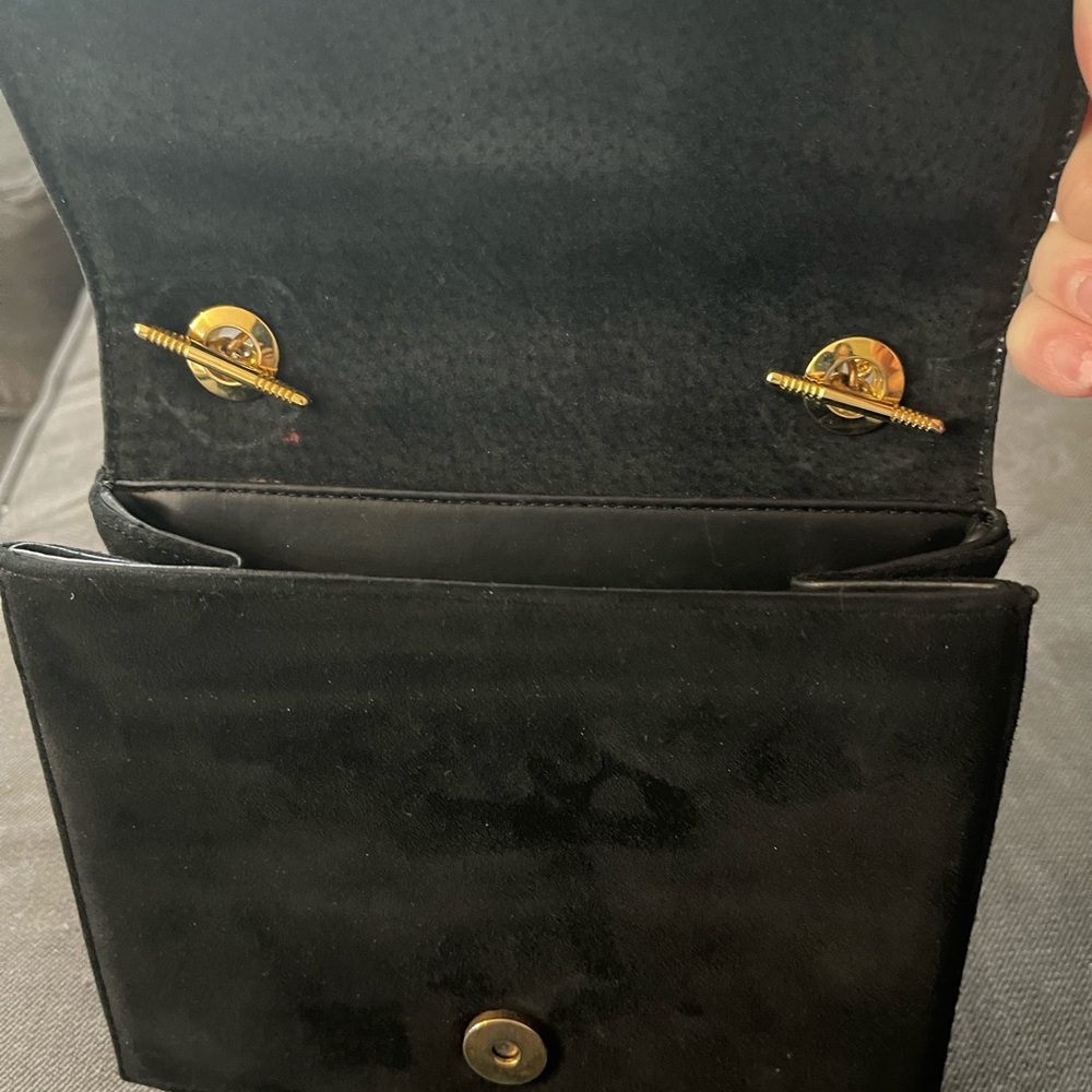 Frenchy of California black suede purse - Picture 5 of 7